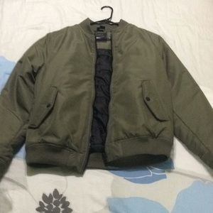 Puffy Bomber Jacket
